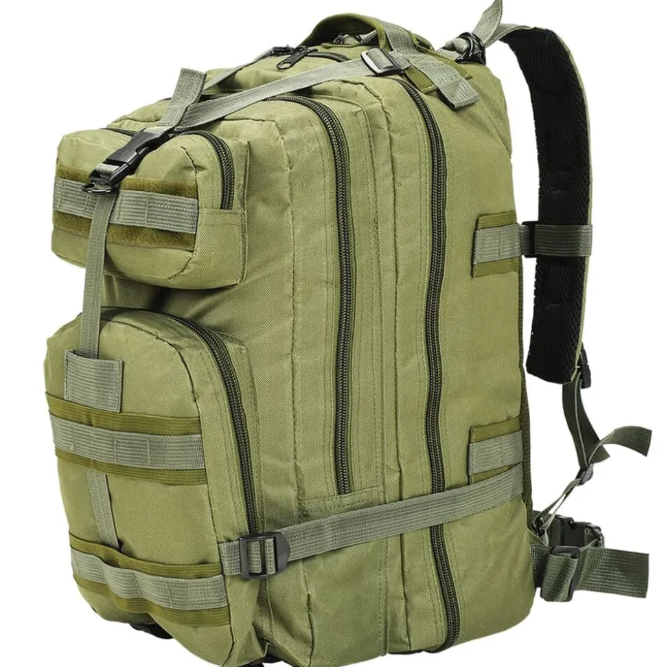 91382 Rugzak legerstijl 50 L olijfgroen