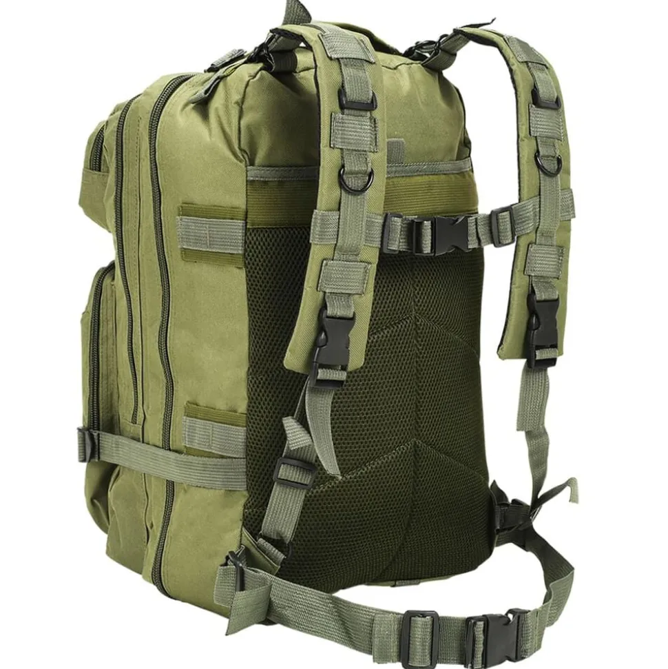 91382 Rugzak legerstijl 50 L olijfgroen