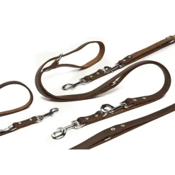 Beeztees Trainingsriem bruin 200x1,2 cm leer 736401
