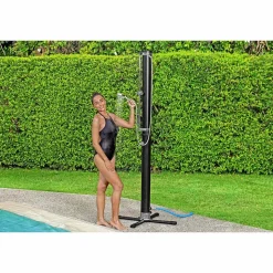 Bestway Buitendouche Solar Flow 20 L zwart