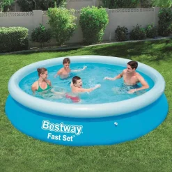 Bestway Fast Set Zwembad opblaasbaar rond 366x76 cm 57273