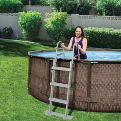Bestway Flowclear Zwembadladder 4 treden 122 cm 58331