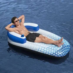 Bestway Hydro-Force Drijfbed 183x97 cm blauw