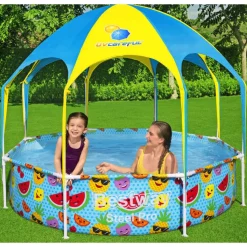 Bestway Kinderzwembad Steel Pro UV Careful bovengronds 244x51 cm