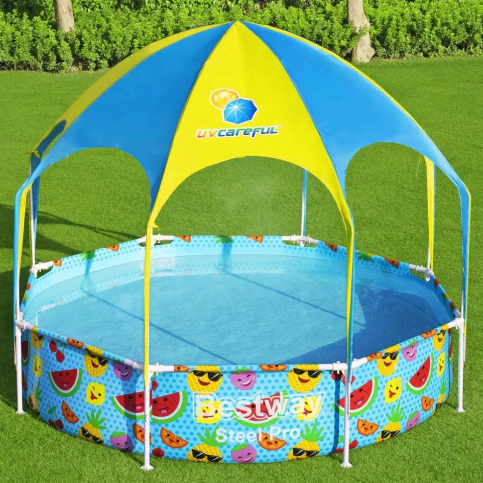 Bestway Kinderzwembad Steel Pro UV Careful bovengronds 244x51 cm