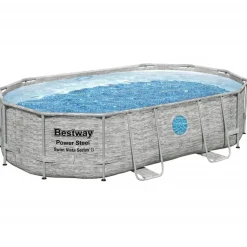 Bestway Power Steel Zwembadset 488x305x107 cm