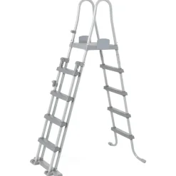 Bestway Power Steel Zwembadset rechthoekig 412x201x122 cm