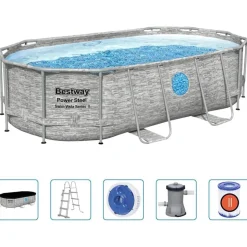 Bestway Power Steel Zwembadset 427x250x100 cm