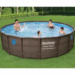 Bestway Power Steel Zwembadset 488x122 cm