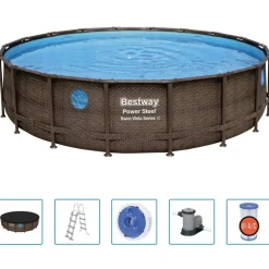 Bestway Power Steel Zwembadset 549x122 cm