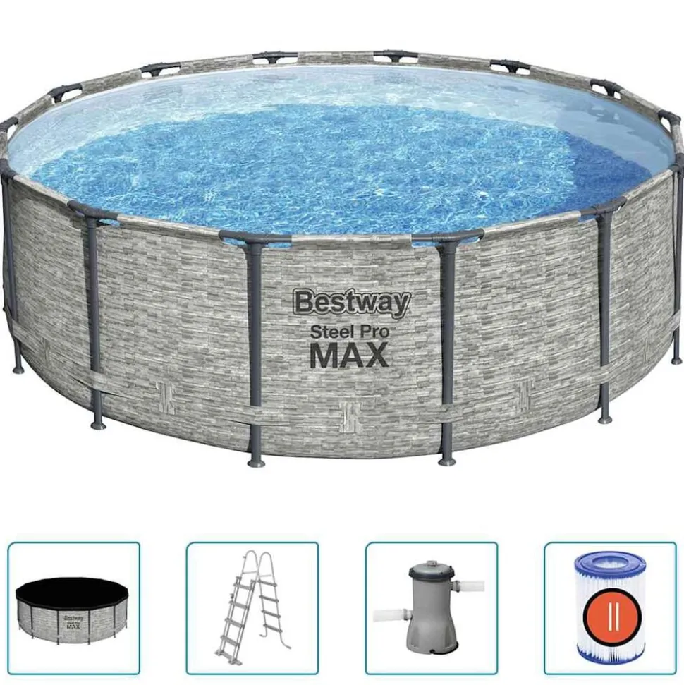 Bestway Power Steel Zwembad 427x122 cm