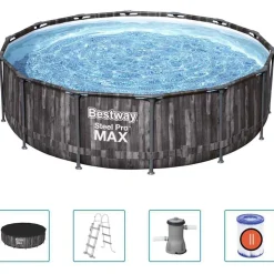 Bestway Steel Pro MAX Zwembadset rond 427x107 cm