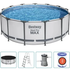 Bestway Steel Pro MAX Zwembadset rond 396x122 cm