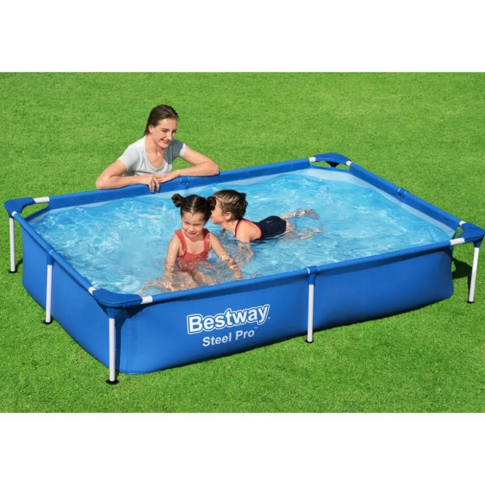 Bestway Steel Pro Zwembad 221x150x43 cm