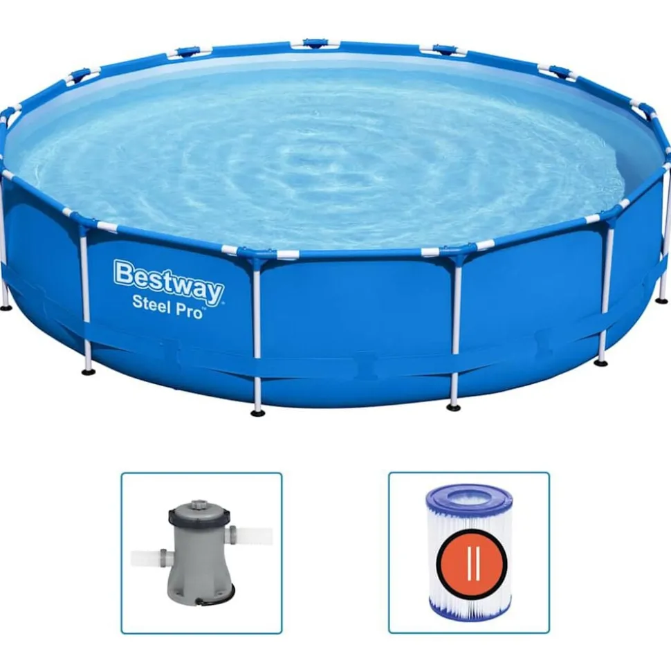 Bestway Steel Pro Zwembad frame 396x84 cm