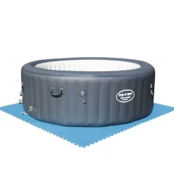 Bestway Zwembadbodembeschermers 8 st blauw 58220