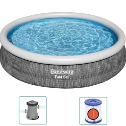 Bestway Zwembadset rond 366x76 cm