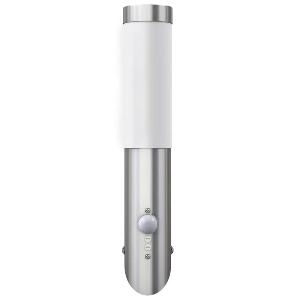 Buitenlamp RVS Enego met sensor