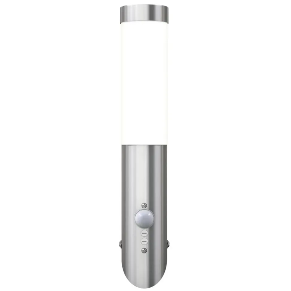Buitenlamp RVS Enego met sensor