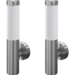 Buitenlamp RVS Savona (2 stuks)