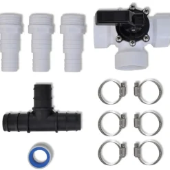 Bypass kit voor zonnecollectoren zwembad