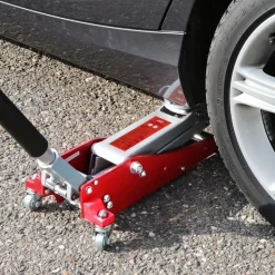 Carpoint Hydraulische wagenkrik 2 wielen 1500 kg aluminium