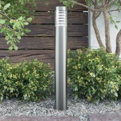 Cilindervormige RVS LED tuinlamp