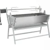 Draaispit barbecue ijzer en roestvrij staal