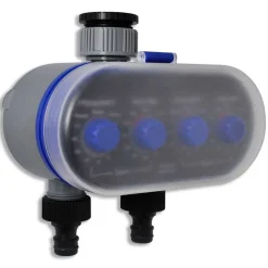 Elektrische Irrigatie watertimer (2 uitgangen)
