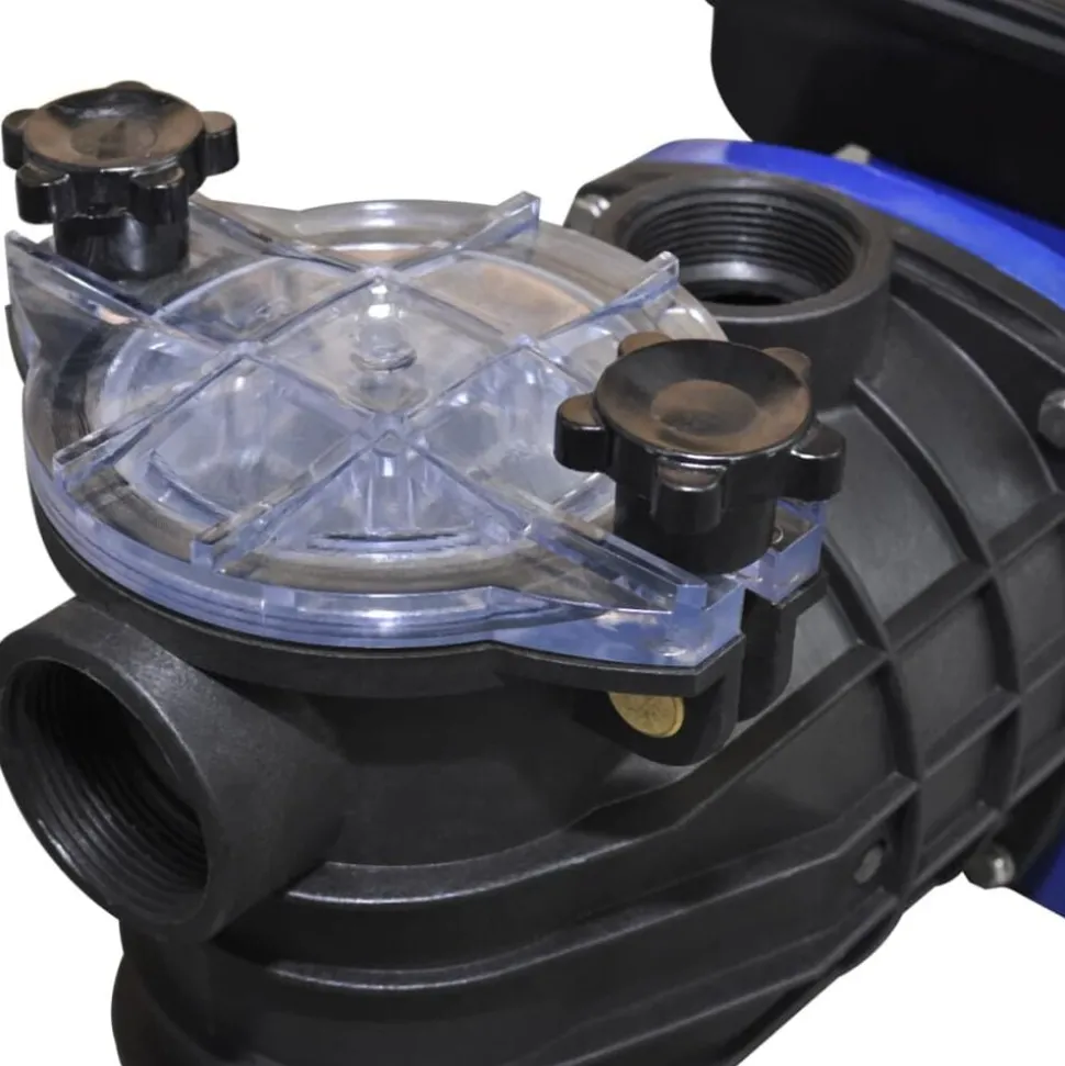 Elektrische zwembadpomp 500W blauw