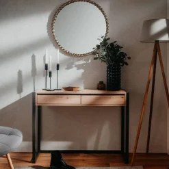 Finori Wandtafel Denver 44 artisan eikenkleurig en antracietgrijs