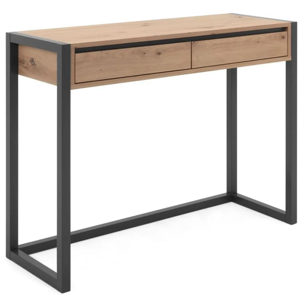Finori Wandtafel Denver 44 artisan eikenkleurig en antracietgrijs