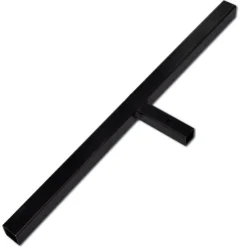 Grondboor met handvat en schroefkop (dubbele schroef) 80 mm (zwart)