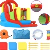 Happy Hop Springkasteel met glijbaan en plonsbad 280x319x211 cm