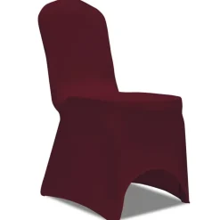 Hoes voor stoelen 50 stuks (wijnrood)