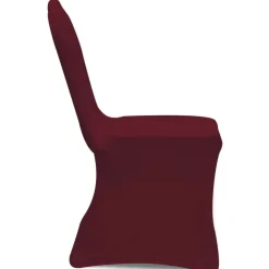 Hoes voor stoelen 50 stuks (wijnrood)