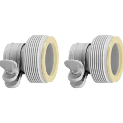 Intex Adapters B 2 st voor slangen 32 mm naar 38 mm