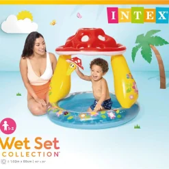 Intex Babyzwembad paddenstoel 57114NP