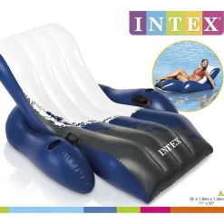 Intex Drijfstoel verstelbaar 180x135 cm