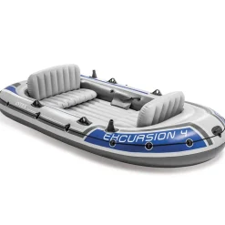 Intex Excursion 4 Opblaasboot met roeispanen en pomp 68324NP