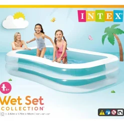 Intex Familezwembad Swim Center 262x175x56 cm