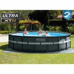 Intex Framezwembad Ultra XTR met zandfilterpomp 549x132 cm