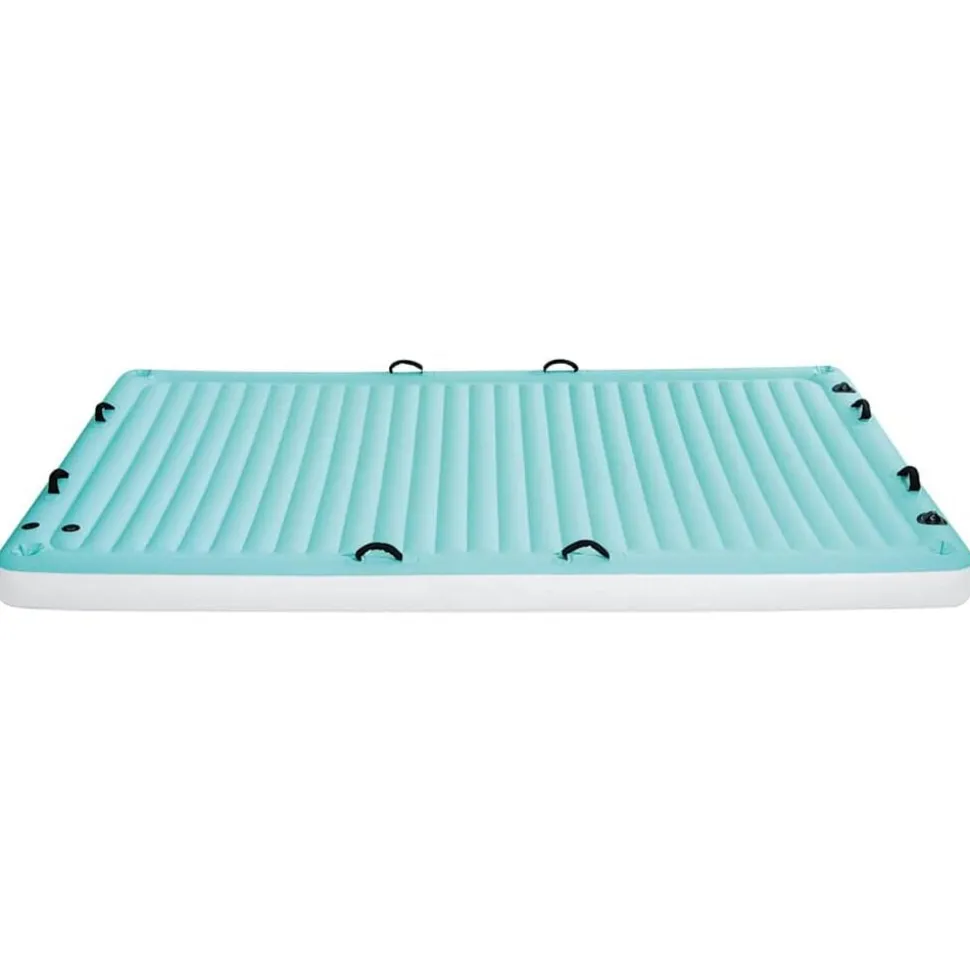 Intex Ligbed opblaasbaar 310x183 cm vinyl blauw