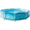 Intex Metal Frame Zwembad Beachside 305x76 cm