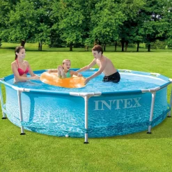 Intex Metal Frame Zwembad Beachside 305x76 cm