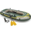 Intex Opblaasboot Seahawk 2 met roeispanen en pomp