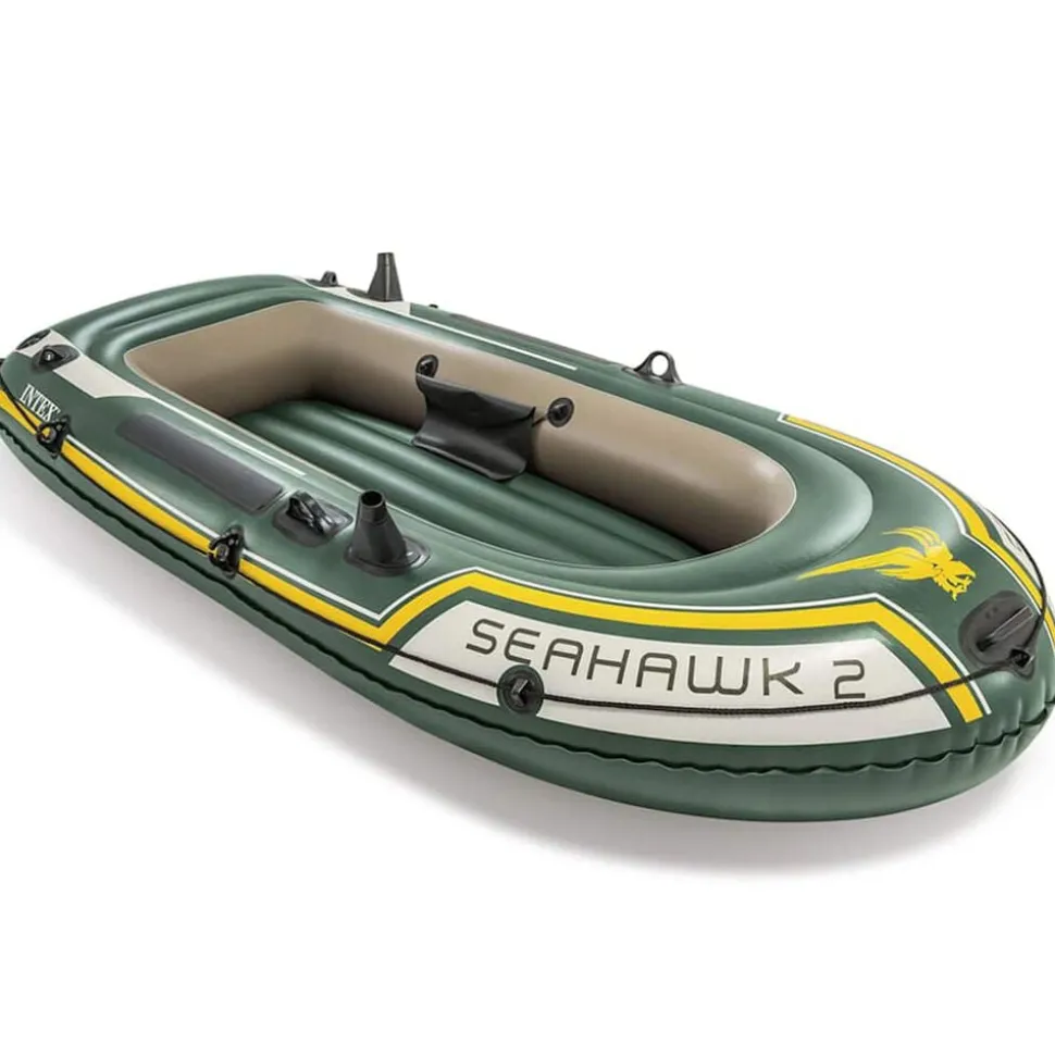 Intex Opblaasboot Seahawk 2 met roeispanen en pomp