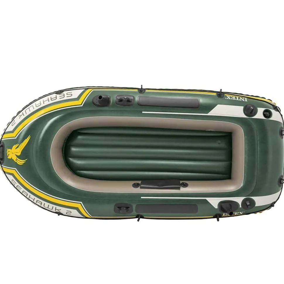 Intex Opblaasboot Seahawk 2 met roeispanen en pomp