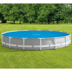 Intex Solarzwembadhoes 448 cm polyetheen blauw