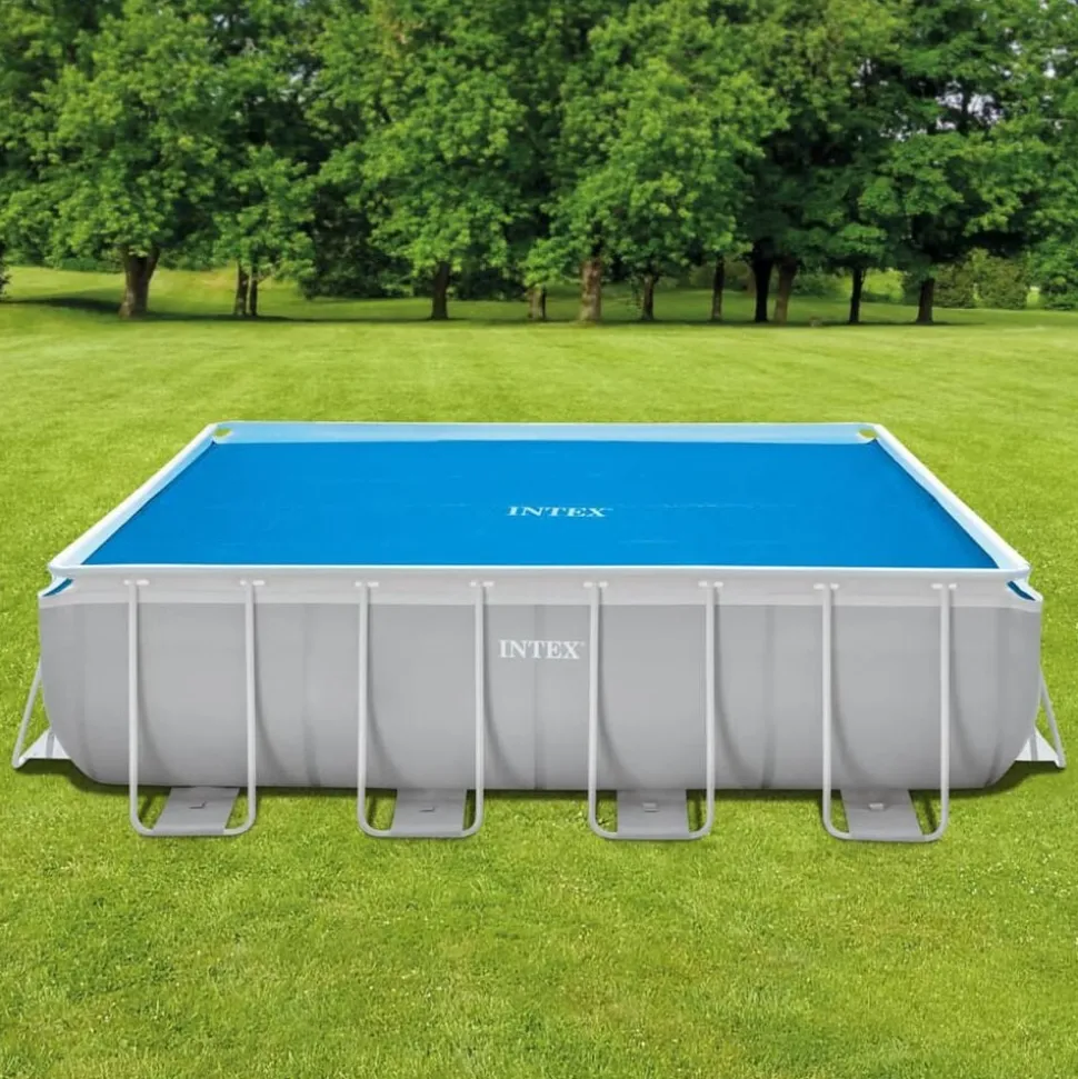 Intex Solarzwembadhoes 378x186 cm polyetheen blauw